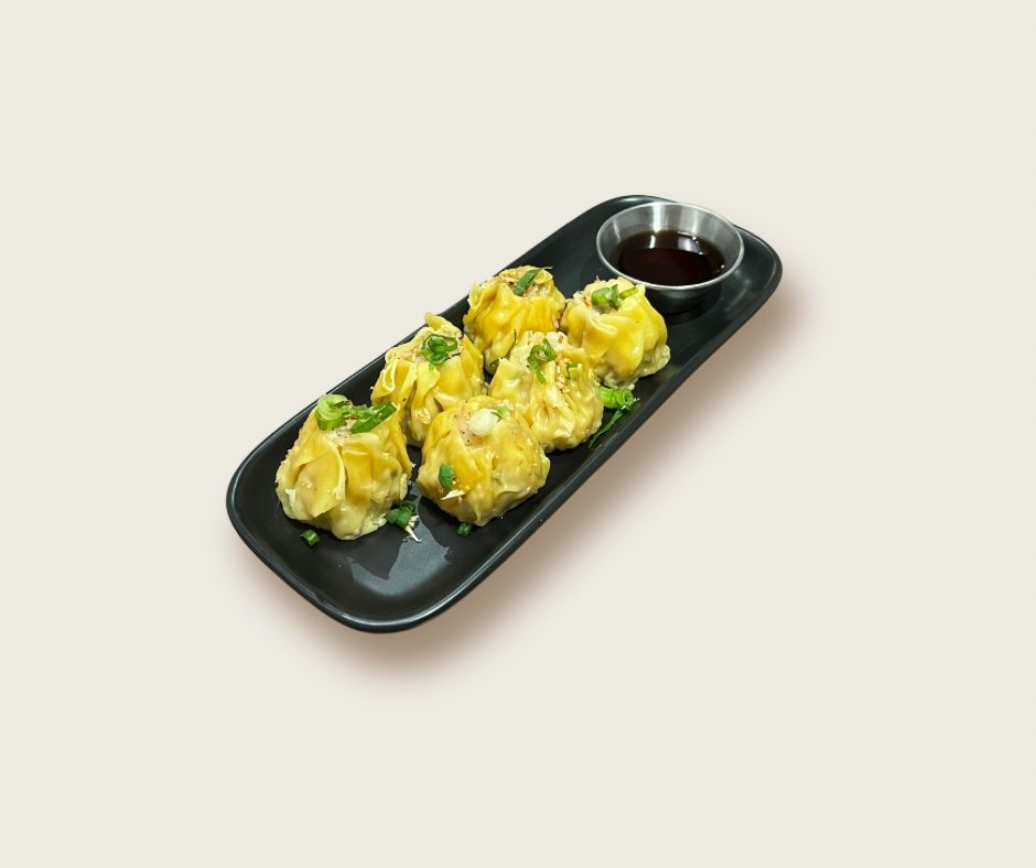 Steamed Dumplings appetizer at Little Basil Thai in Manhattan